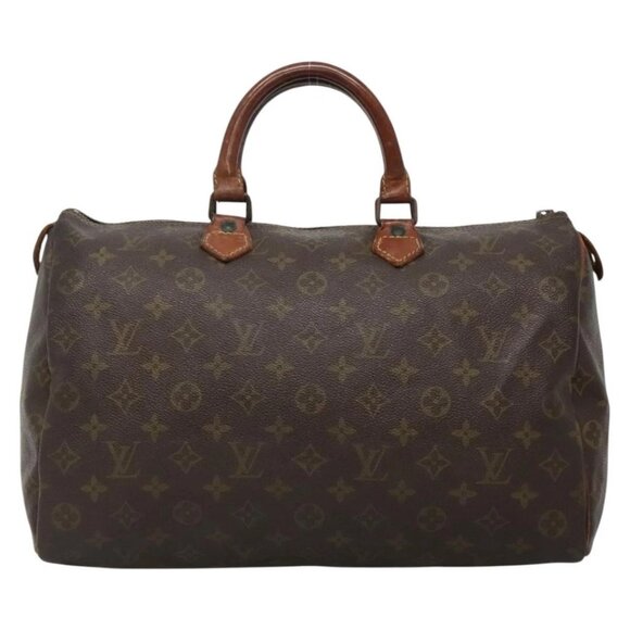 LOUIS VUITTON Monogram Speedy 35 Hand Bag M41524 LV Auth bs28622 - Picture 3 of 16